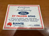 1:18 Ford XY Falcon GTHO Phase 3 -- White -- Biante