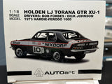 1:18 1973 Bathurst -- Forbes/Johnson Holden LJ XU-1 Torana -- Biante/AUTOart