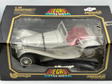 1:18 1937 Jaguar SS 100 -- Silver -- Bburago 3006