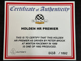 1:18 1969 Peter Brock -- Holden HR Premier -- Winton Raceway -- Biante/AUTOart