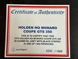 1:18 Holden HQ Monaro Coupe GTS 350 -- Gunmetal Grey -- Biante/AUTOart