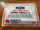1:18 Ford XW Falcon GTHO Phase 2 -- Grecian Gold -- Biante