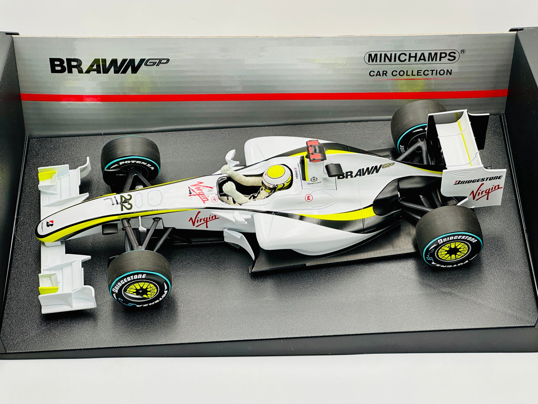 1:18 2009 Jensen Button -- #22 Brawn GP BGP 001 -- Australian GP Winne