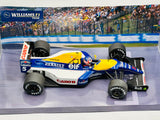 1:18 1992 Nigel Mansell -- South Africa GP Winner -- #5 Williams FW14B -- Quartzo F1