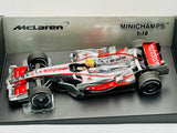 1:18 2008 Lewis Hamilton -- #22 McLaren Mercedes MP4-23 -- Minichamps F1