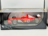 1:18 2002 Michael Schumacher -- #1 Ferrari F-2002 -- Hot Wheels F1