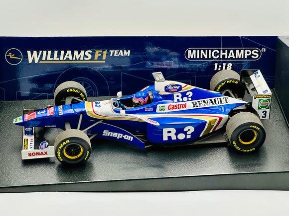 1:18 1997 Jacques Villeneuve -- World Champion --#3 Williams FW19 -- M