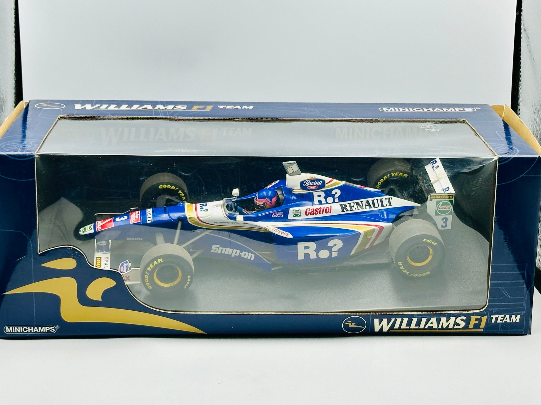 1:18 1997 Jacques Villeneuve -- World Champion --#3 Williams FW19 -- M