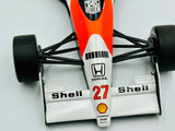 1:18 1990 Ayrton Senna -- World Champion -- #27 McLaren MP4/5B -- Minichamps F1