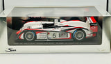 1:18 2004 24h Le Mans Winner -- #5 Audi R8 -- Spark S1802