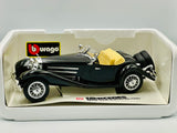 1:18 1936 Mercedes Benz 500K Roadster -- Black -- Bburago 3020