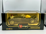 1:18 1936 Mercedes Benz 500K Roadster -- Black -- Bburago 3020