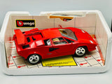 1:18 Lamborghini Countach 5000 Quattrovalvole -- Red -- Bburago