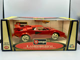 1:18 Lamborghini Countach 5000 Quattrovalvole -- Red -- Bburago