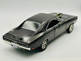 1:18 1970 Dodge Charger -- Black Dom Fast & Furious -- Greenlight SH