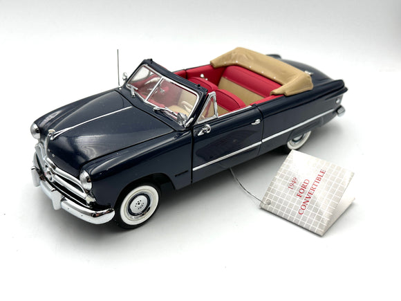 1:24 1949 Ford Convertible -- Navy Blue -- Franklin Mint