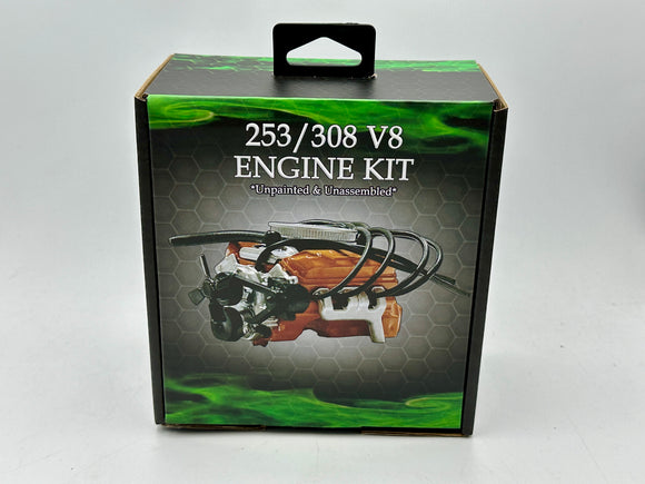 1:24 308 V8 Engine + Accessories -- Holden LC/LJ Torana -- PLASTIC KIT -- DDA