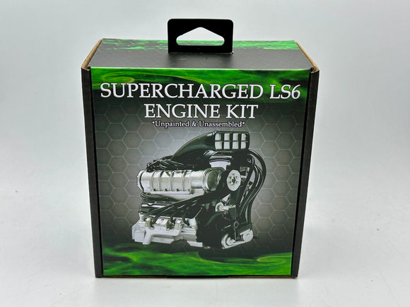 1:24 Supercharged V8 Engine + Accessories -- Holden LC/LJ Torana -- PLASTIC KIT