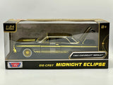 1:24 1964 Chevrolet Impala Lowrider -- Black/Gold -- MotorMax Midnight Eclipse