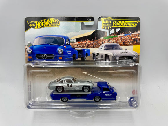 Hot Wheels -- Team Transport -- Mercedes-Benz 300SL & Blaues Wunder HRV48