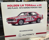 1:18 1974 Bathurst Richards/Coppins -- Holden LH Torana L34 -- Biante/AUTOart