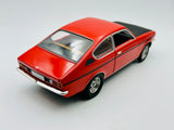 1:18 1976 Opel Kadett C Coupe SR CUSTOM -- Red/Black -- Minichamps