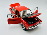 1:18 1976 Opel Kadett C Coupe SR CUSTOM -- Red/Black -- Minichamps