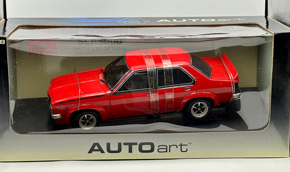 1:18 Holden LH Torana L34 SLR5000 -- Salamanca Red -- Biante/AUTOart 73476