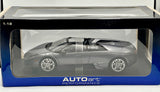 1:18 Lamborghini Murcielago Roadster -- Metal Dark Grey -- AUTOart 74569