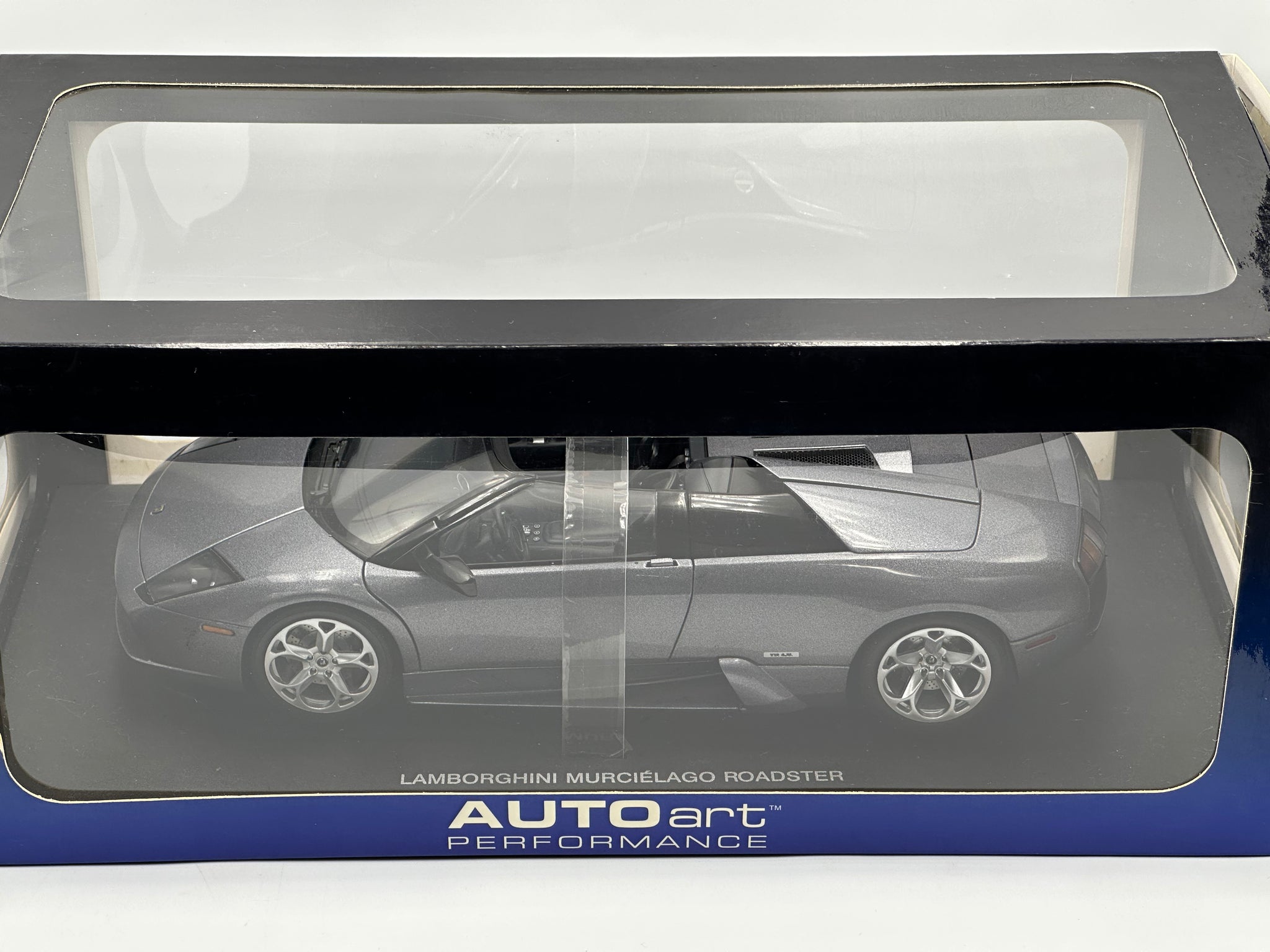 1:18 Lamborghini Murcielago Roadster -- Metal Dark Grey -- AUTOart 745 1:18 Lamborghini Murcielago Roadster -- Metal Dark Grey -- AUTOart 745