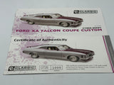 1:18 Ford XA Falcon RPO83 Coupe Custom -- Cyber Berry -- Classic Carlectables