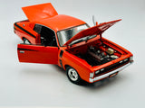 1:18 Chrysler Valiant E49 Charger Big Tank - Hemi Orange -- Classic Carlectables