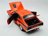 1:18 Chrysler Valiant E49 Charger Big Tank - Hemi Orange -- Classic Carlectables