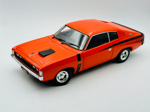 1:18 Chrysler Valiant E49 Charger Big Tank - Hemi Orange -- Classic Carlectables