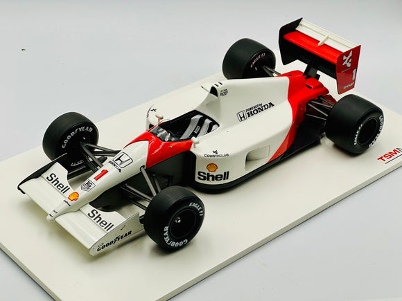 1:18 1991 Ayrton Senna -- Japanese GP -- #1 McLaren MP4/6 -- TSM-Model