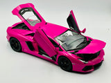 1:18 Lamborghini Aventador LP700-4 -- Pink -- AUTOart 74660