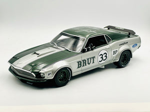 1:18 1969 Allan Moffat -- *SIGNED* #33 BRUT Ford Mustang Boss 302 -- RAR