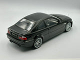 1:18 BMW E46 M3 CSL -- Black -- Kyosho 08506K