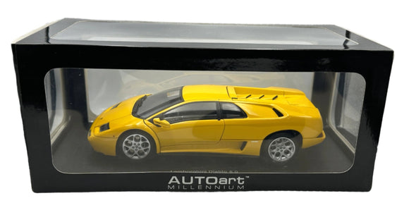 1:18 Lamborghini Diablo 6.0 -- Yellow -- AUTOart 74526