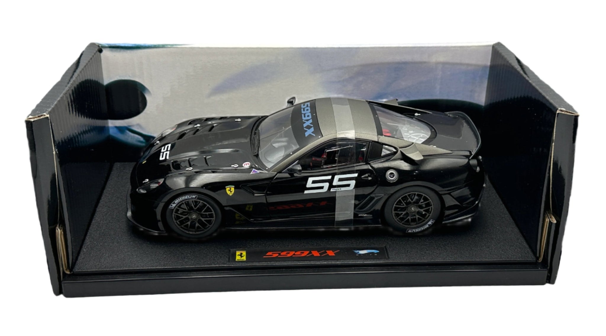 Ferrari 599XX - 1:18 HotWheels V7432 NEW with Decals FREE Ferrari 599XX - 1:18 HotWheels V7432 NEW with Decals FREE