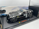 1:18 Ferrari 599XX  -- #55 Black Metallic -- Hot Wheels Elite T6252