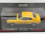 1:18 1970 Ford Capri RS -- Yellow/Black -- Minichamps
