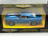1:18 1969 Chevrolet Baldwin Motion Camaro -- Blue -- American Muscle