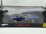 1:18 Ferrari 308 GTB -- Dark Blue Navy -- Hot Wheels Elite T6924