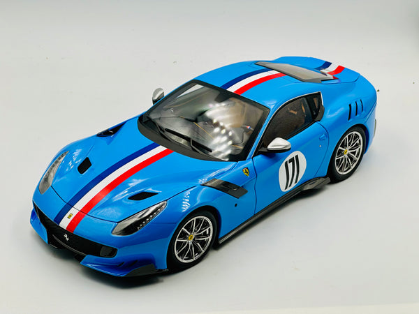 1/18 BBR フェラーリ F12 tdf #171 ツール・ド・フランス 1:18 Ferrari F12 TDF -- #171 Light Blue - Tailor Made -- BBR Models