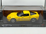 1:18 Chevrolet Corvette Z06 -- Yellow -- Hot Wheels G7156