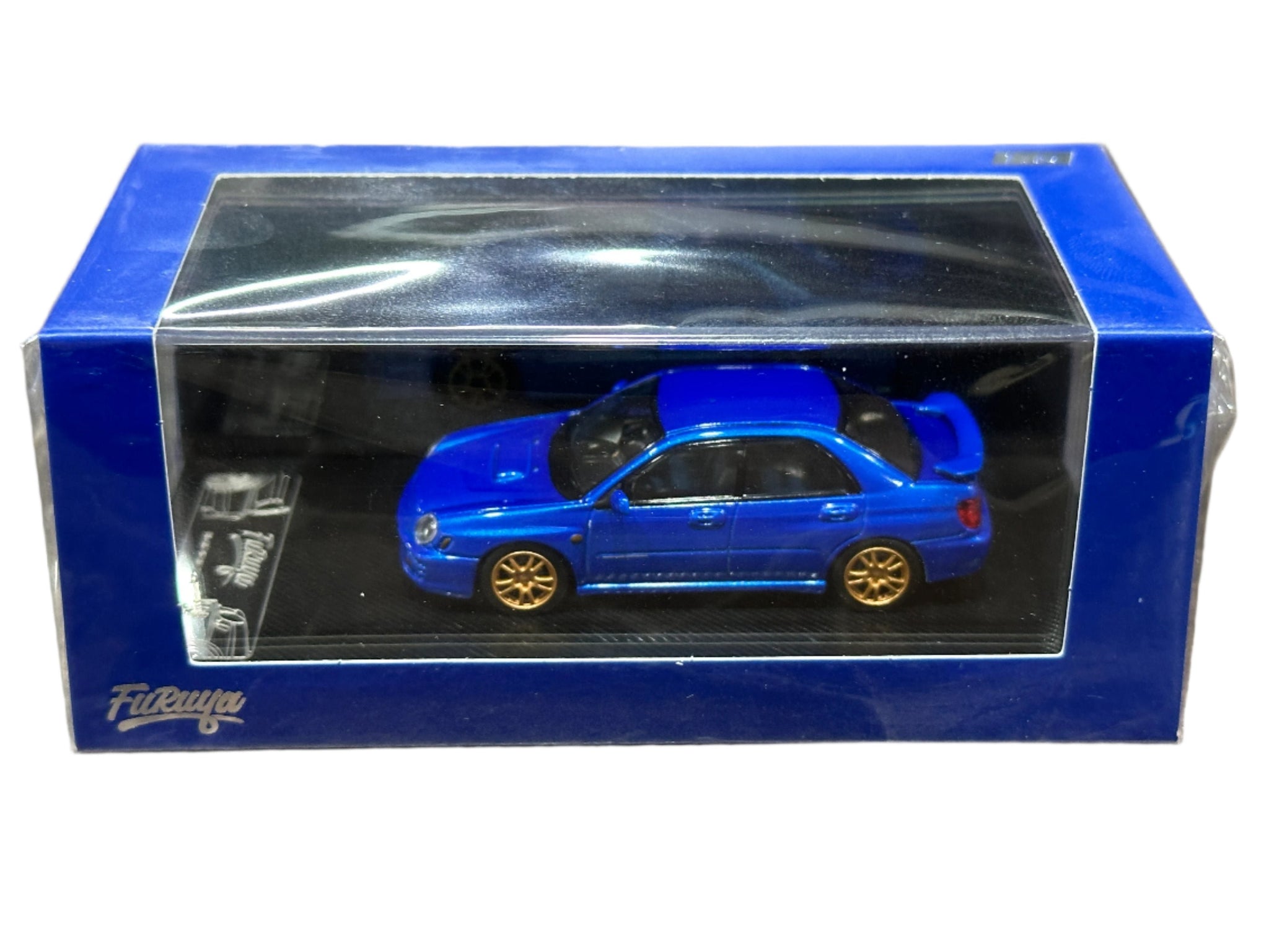 Voiture Miniature Subaru Impreza WRX STi (GD/GG) - Échelle 1:64 - Marque Furuya - Neuf - Modèle Diecast