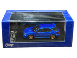 1:64 Subaru Impreza WRX STi GD "Bug Eye" Wagon -- Blue -- Furuya