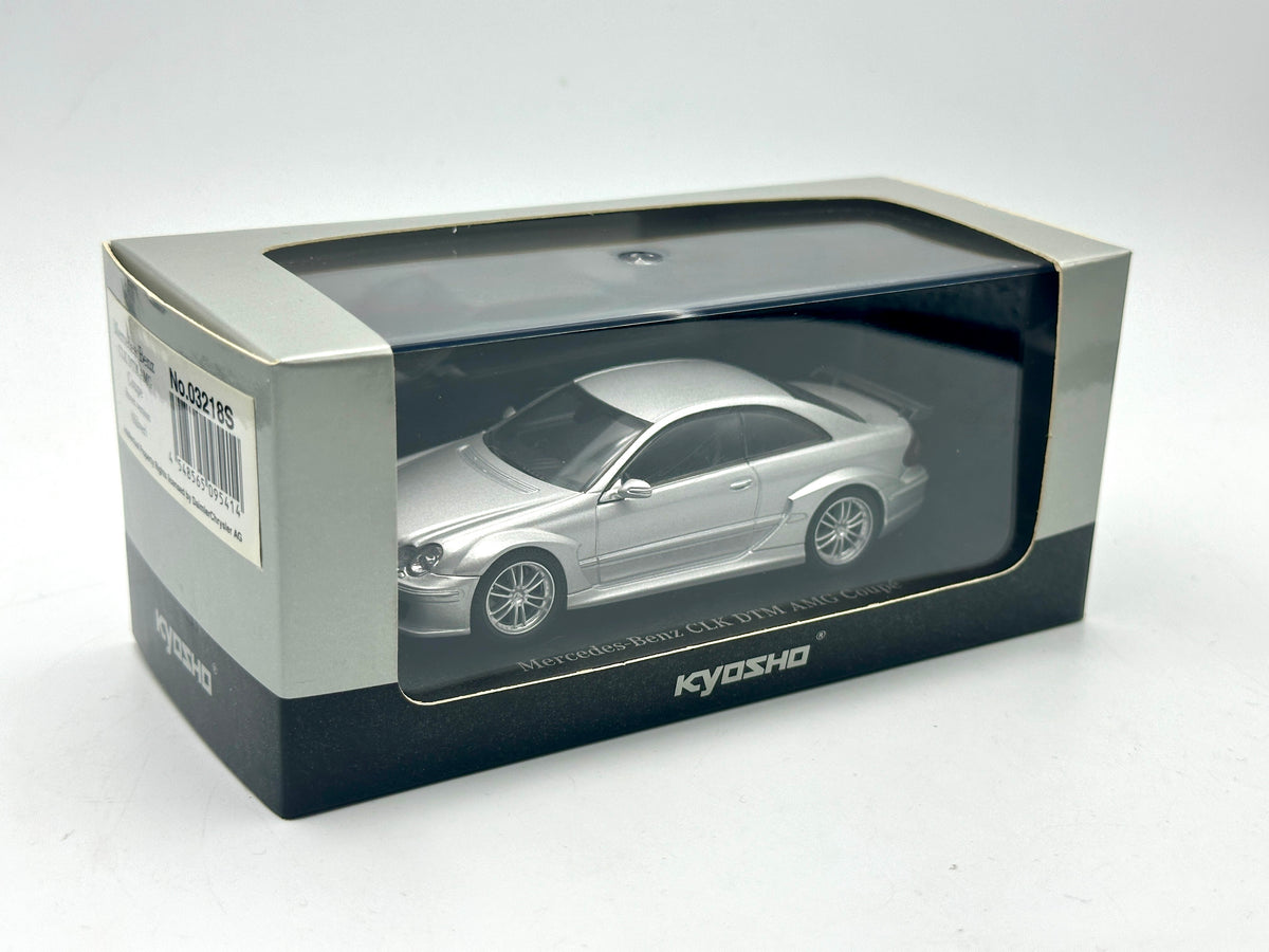 Mercedes CLK DTM AMG Cabriolet Kyosho 1/43 Street Version - Argent, Neuf