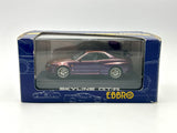 1:43 Nissan R34 Skyline GT-R V-Spec -- Magic Purple -- Ebbro 43-157